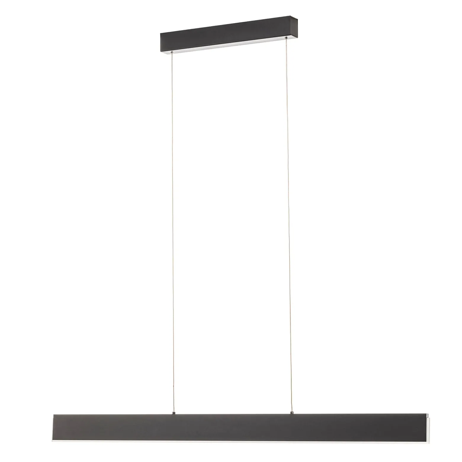 Helestra Nex LED-Pendelleuchte schwarz matt