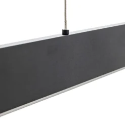 Helestra Nex LED-Pendelleuchte schwarz matt