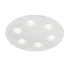 Helestra Nomi LED-Deckenleuchte Ø49cm dim weiß