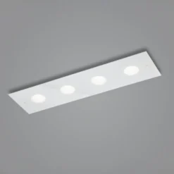 Helestra Nomi LED-Deckenleuchte 75x21cm dim weiß