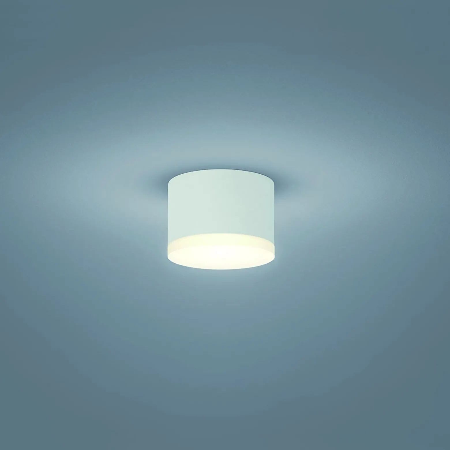 Helestra Pala - LED-Aufbau-Downlight, weiß