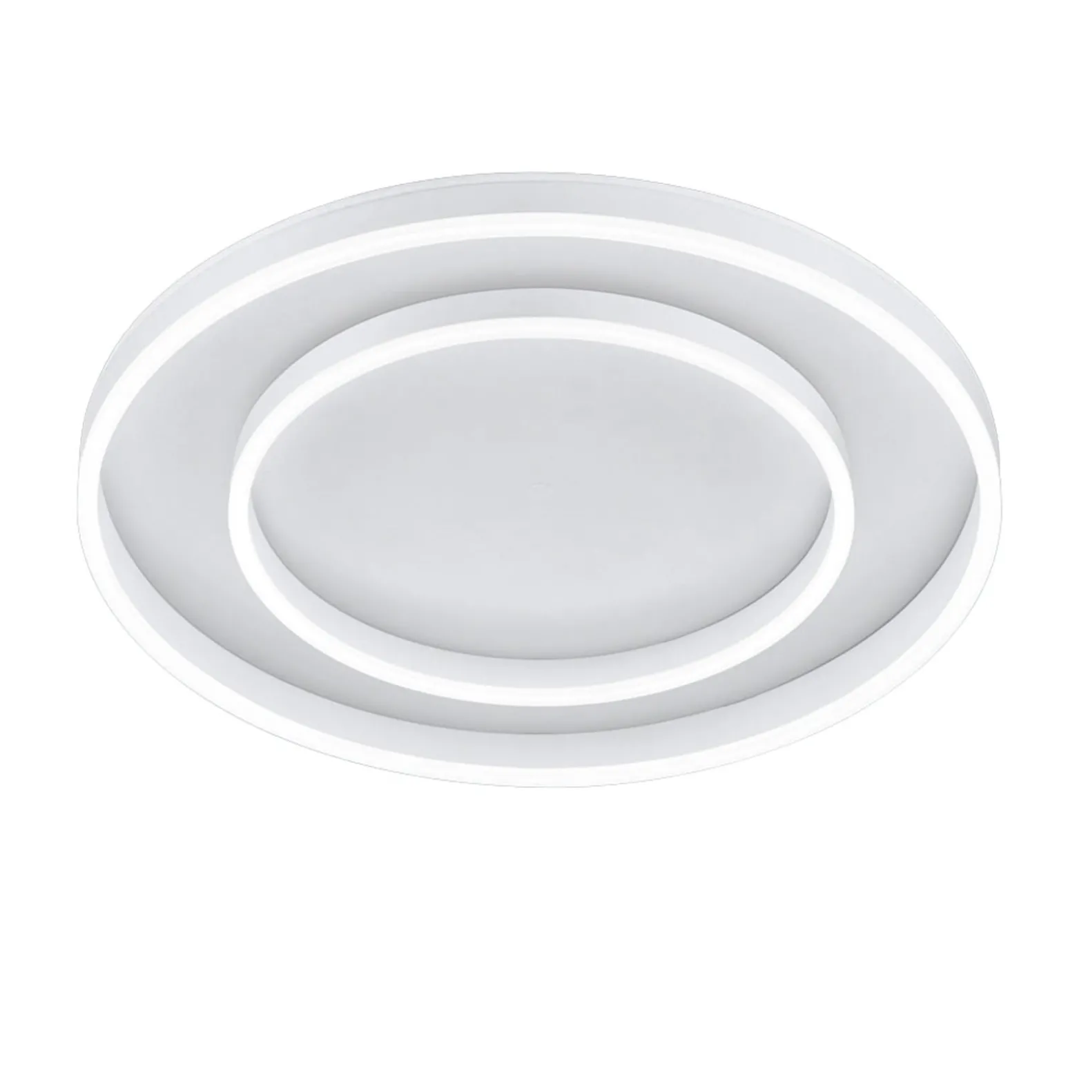 Helestra Sona LED-Deckenleuchte dimmbar Ø60cm weiß