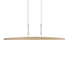 HerzBlut Arco LED-Hängelampe asteiche natur 130cm