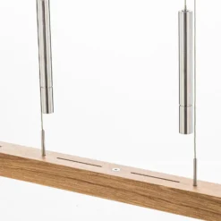 HerzBlut Leonora Hängelampe Down 121cm Eiche natur