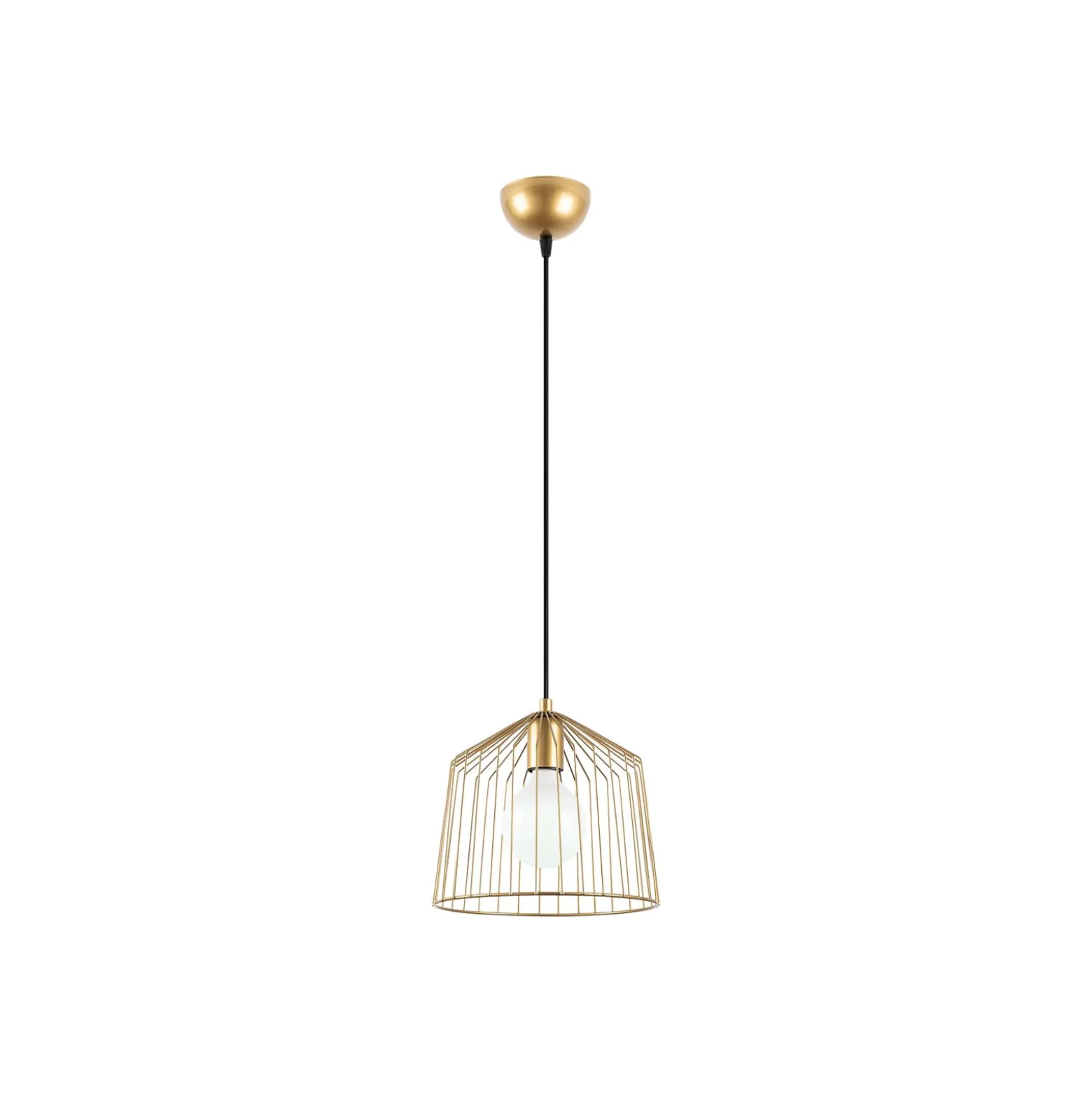 Hängelampe Cat 12060 1-flammig Ø26cm gold glänzend