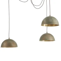 Hängelampe Circle 3248.3L, 3-flg. messing antik