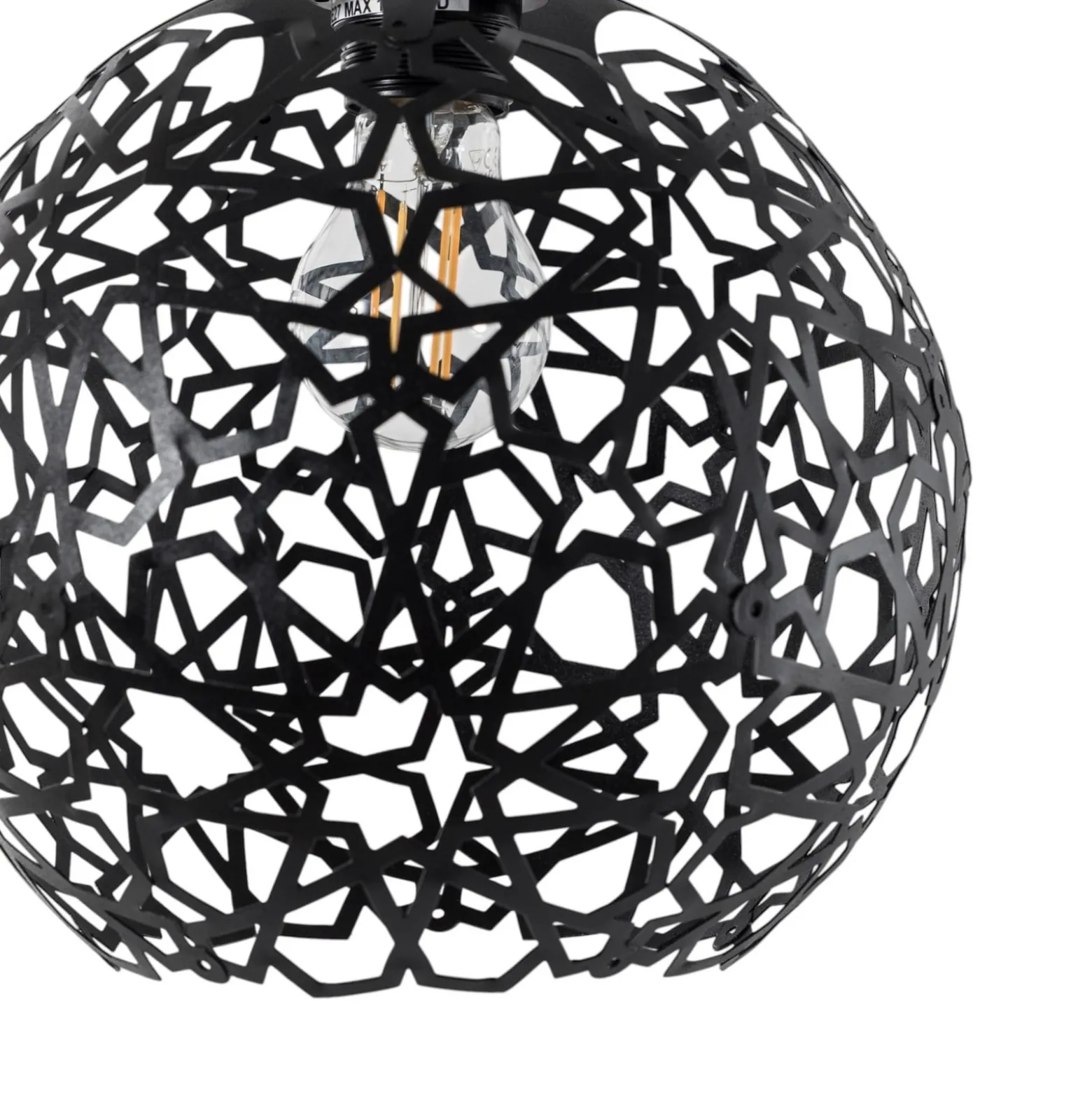 Hängelampe Fellini MR-785 1-flammig Ø 25cm schwarz