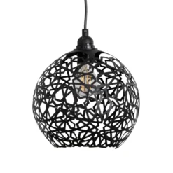 Hängelampe Fellini MR-786 3-flammig linear schwarz