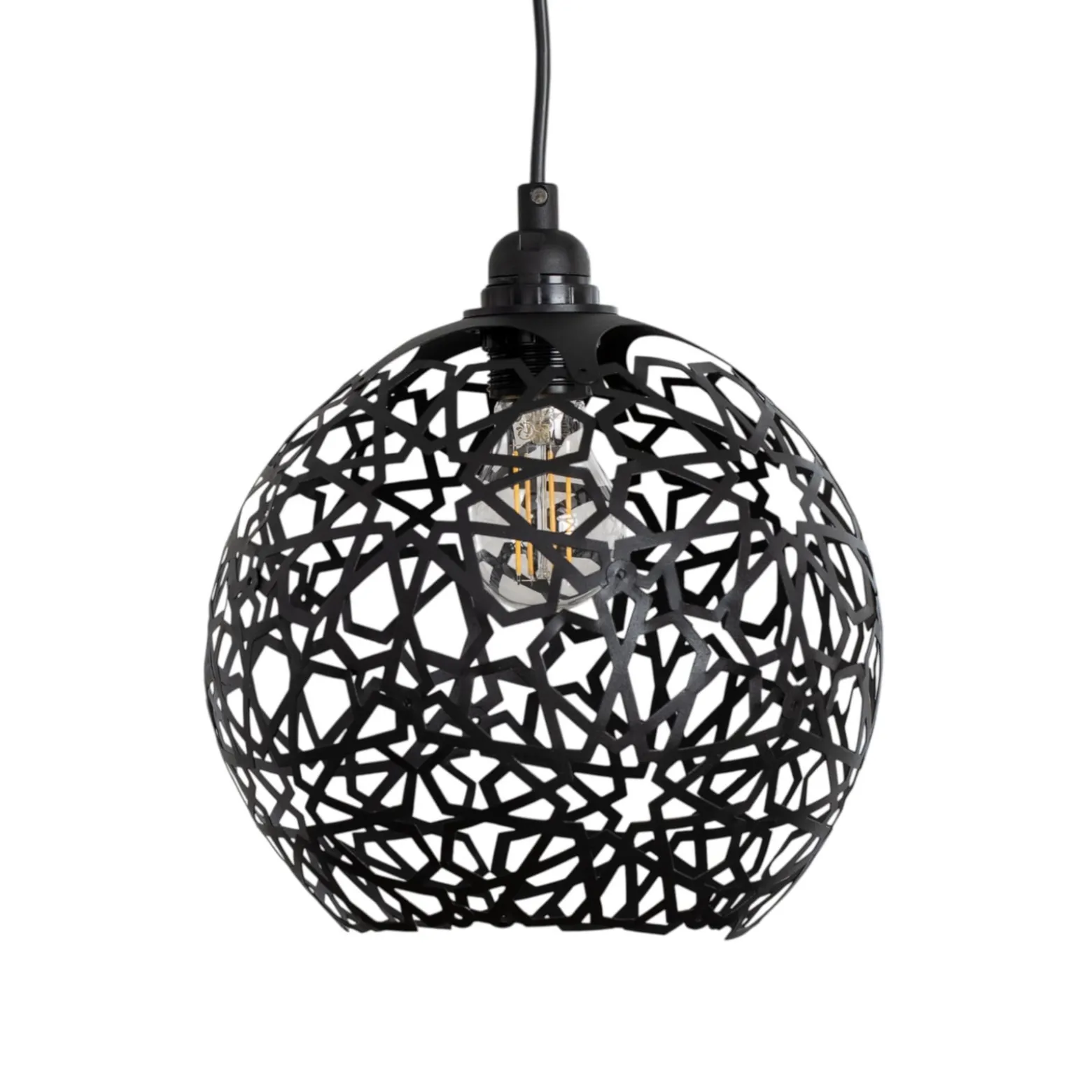 Hängelampe Fellini MR-786 3-flammig linear schwarz