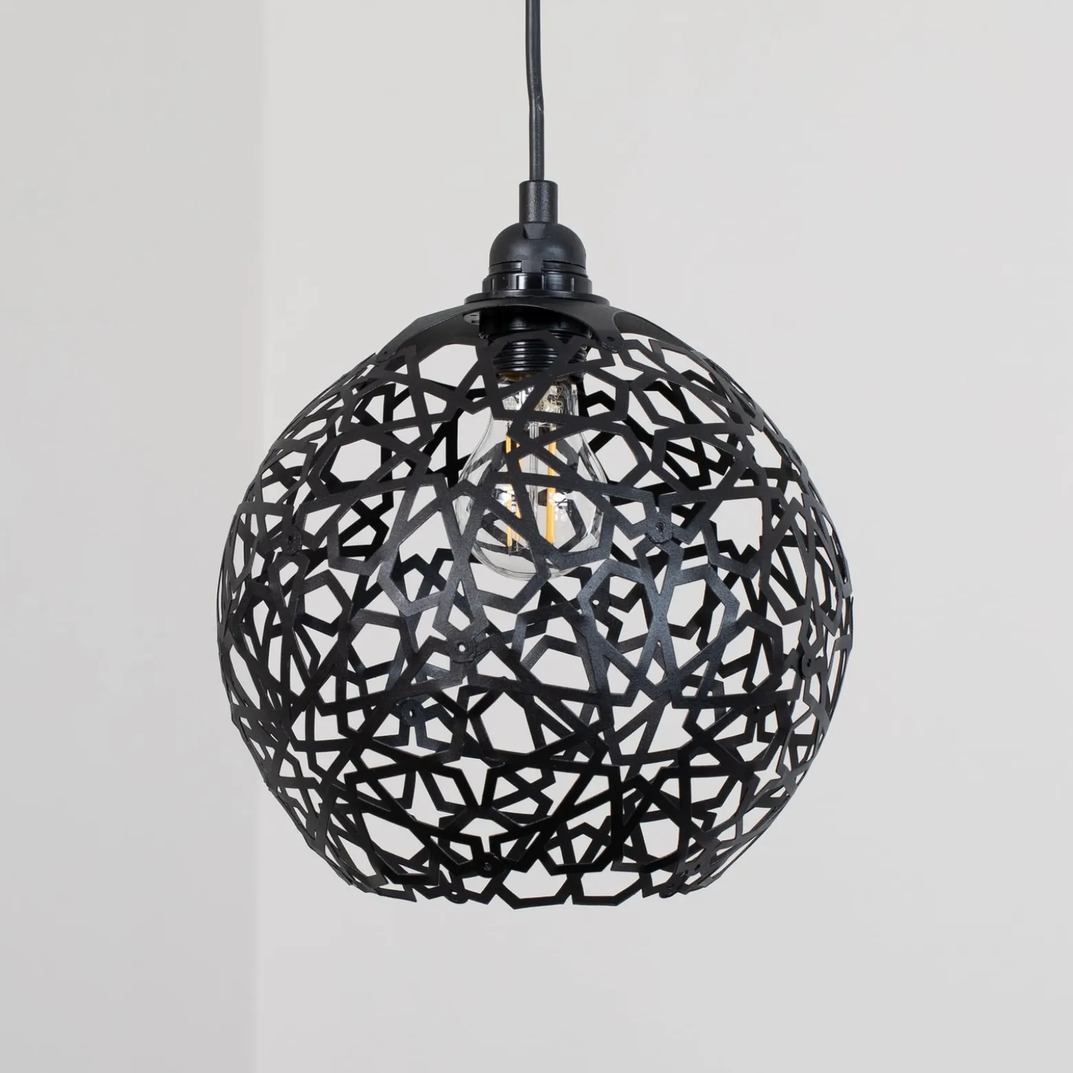 Hängelampe Fellini MR-897 3-flg. dezentral schwarz