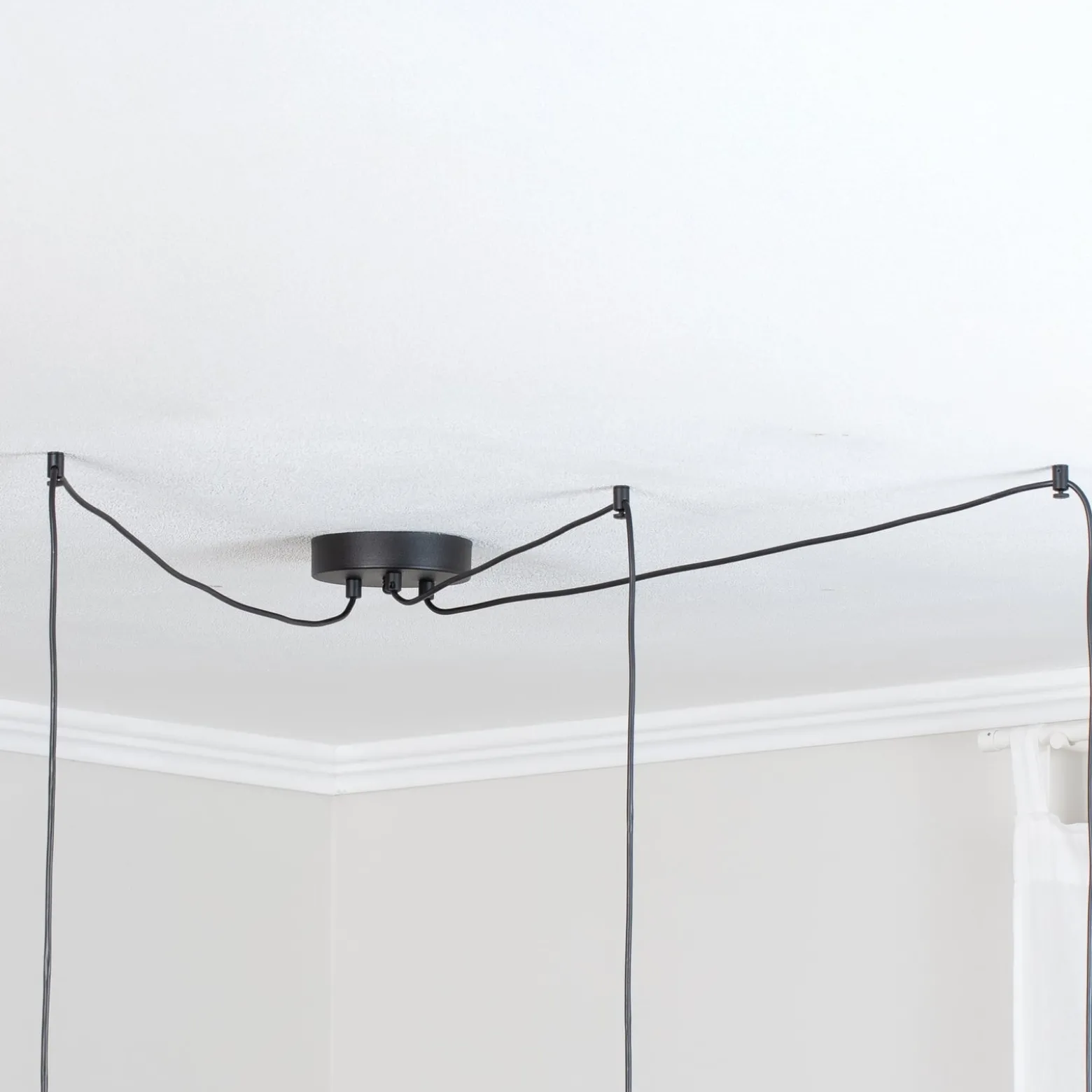 Hängelampe Fellini MR-897 3-flg. dezentral schwarz