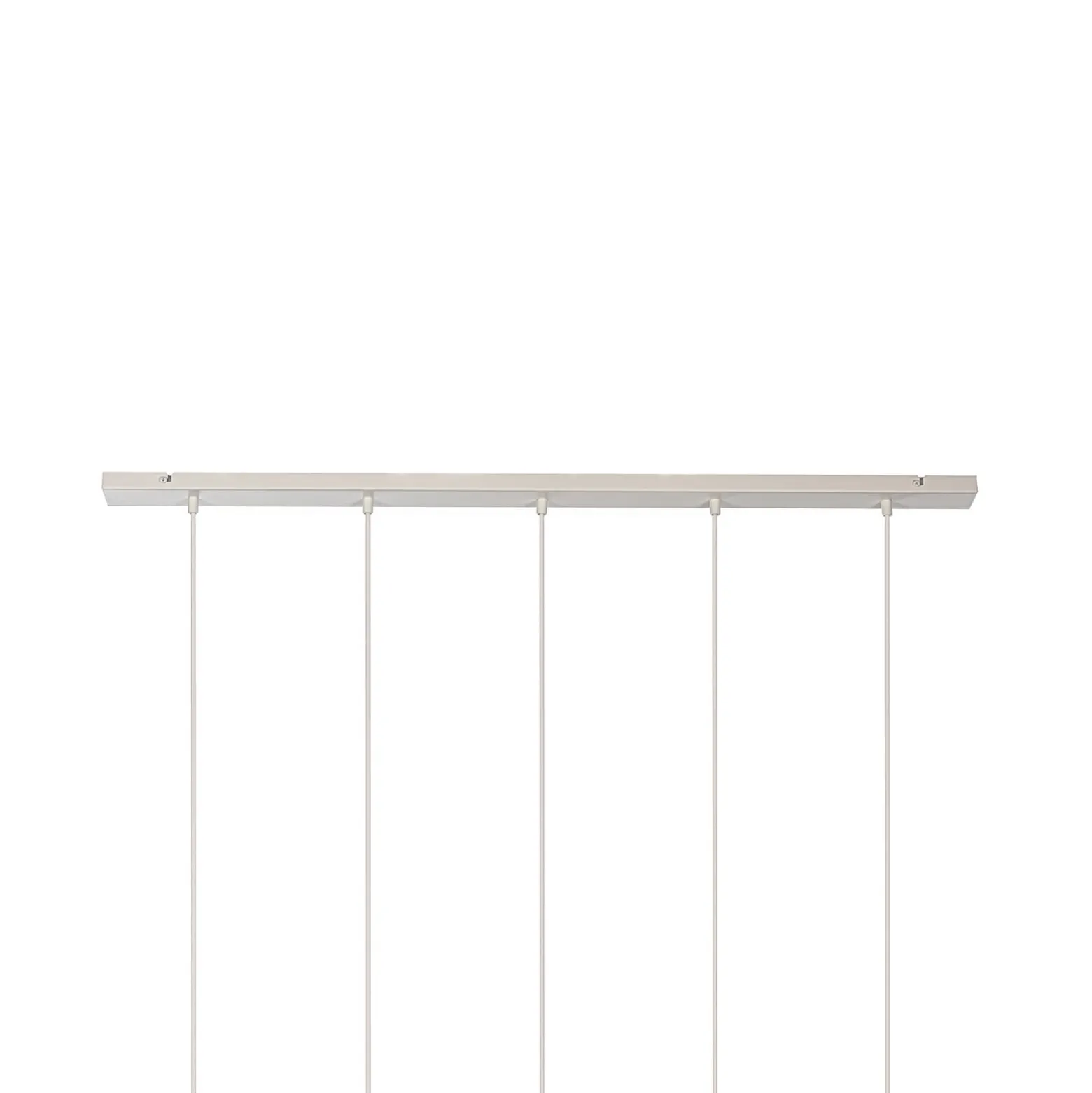 Hängelampe Midway, sandfarben, 5-flammig, 105 cm lang, GU10