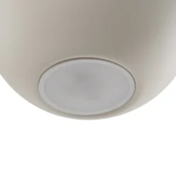 Hängelampe Midway, sandfarben, Metall, Ø 12 cm, GU10