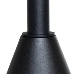 Hängelampe Norte, schwarz/gold Stahl Länge 114 cm, 4-flammig