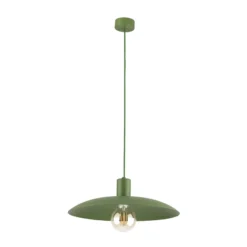 Hängeleuchte Astra, grün, Metall, Ø 41 cm, E27