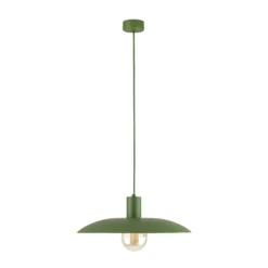 Hängeleuchte Astra, grün, Metall, Ø 41 cm, E27