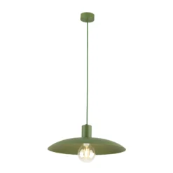 Hängeleuchte Astra, grün, Metall, Ø 41 cm, E27