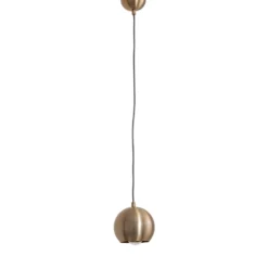 Hängeleuchte Berceste 9201, Ø 15 cm, gold, Eisen, E27