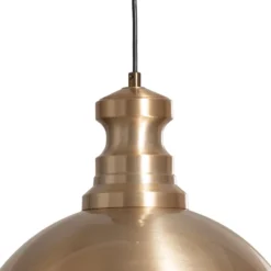 Hängeleuchte Berceste, goldfarben, Metall, Ø 40 cm, E27