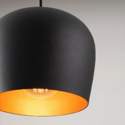 Hängeleuchte Berceste N-1409, schwarz, Eisen, Ø 23 cm