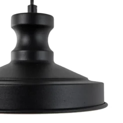 Hängeleuchte Berceste, schwarz, Metall, Ø 22 cm, E27