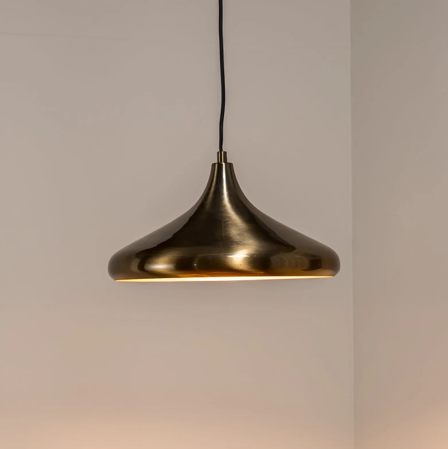 Hängeleuchte Berceste 208-S Ø35cm gold