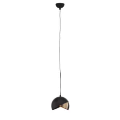 Hängeleuchte Berceste 252-S Ø20cm schwarz/gold