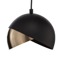 Hängeleuchte Berceste 252-S Ø20cm schwarz/gold