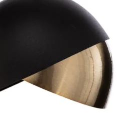 Hängeleuchte Berceste 252-S Ø20cm schwarz/gold