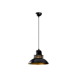 Hängeleuchte Berceste 226-S Ø34cm schwarz/gold