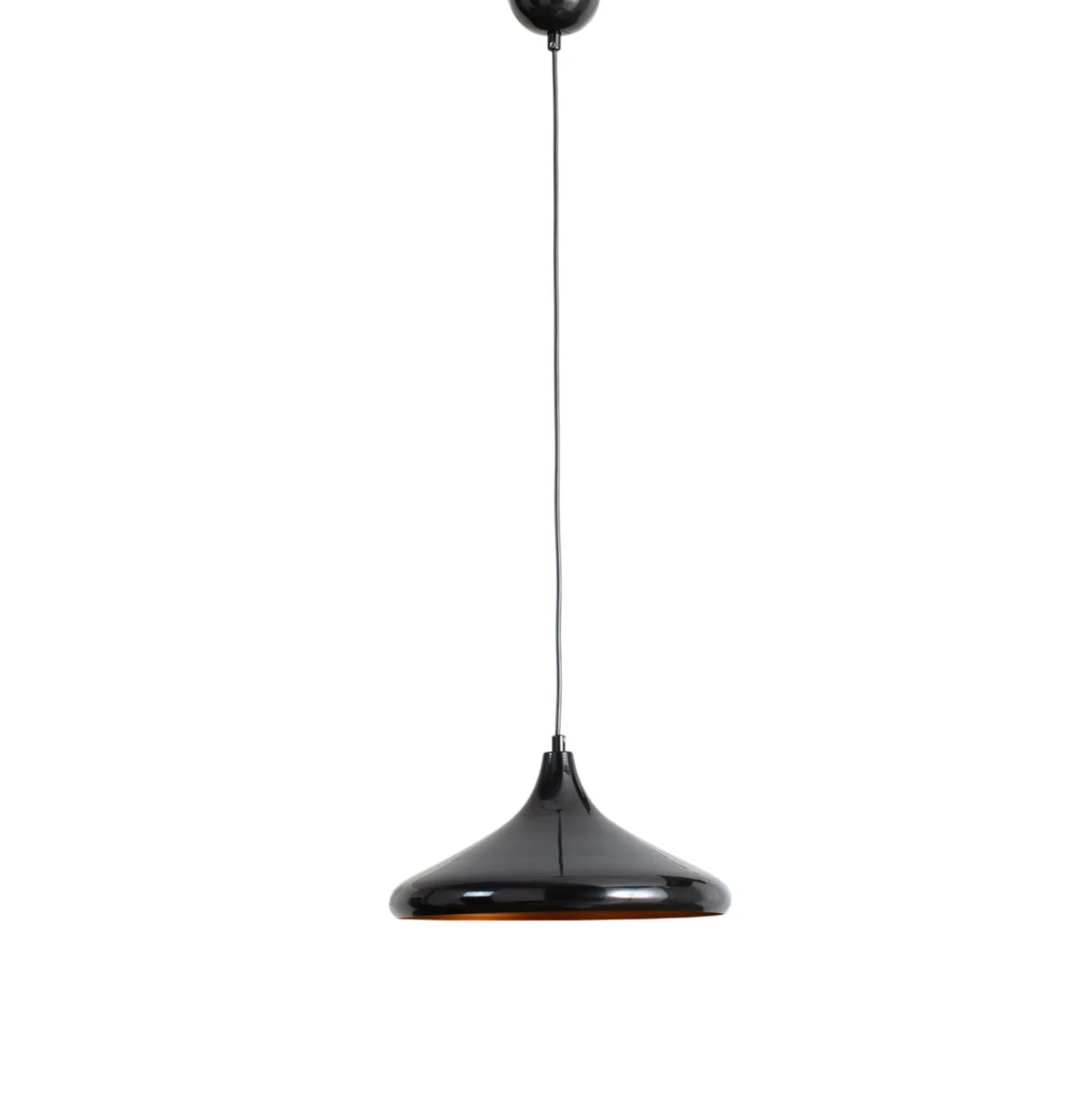 Hängeleuchte Berceste 207-S Ø35cm schwarz/gold