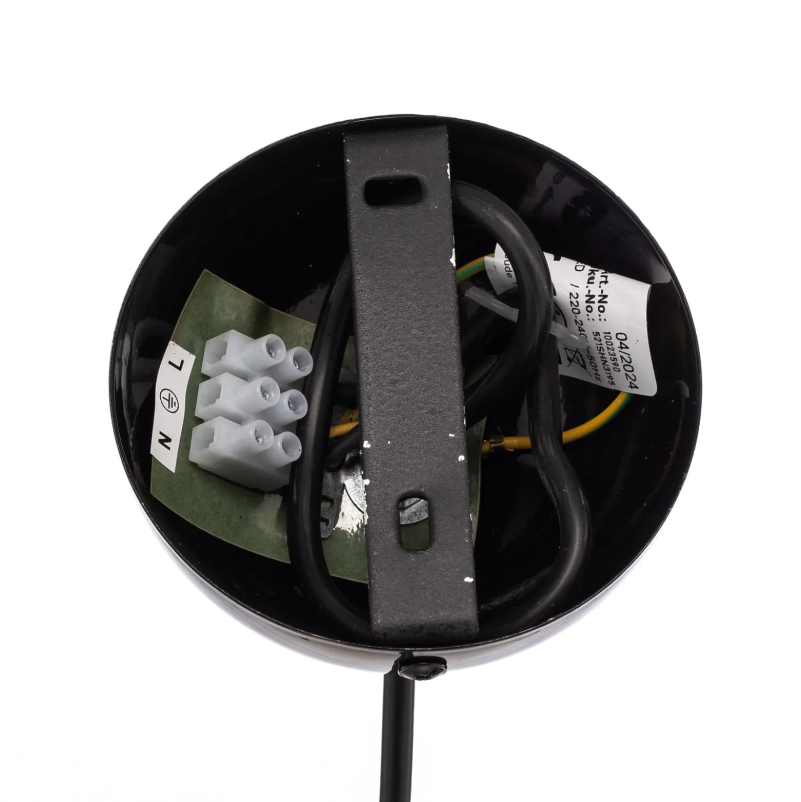 Hängeleuchte Berceste 237-S Ø60cm schwarz/gold