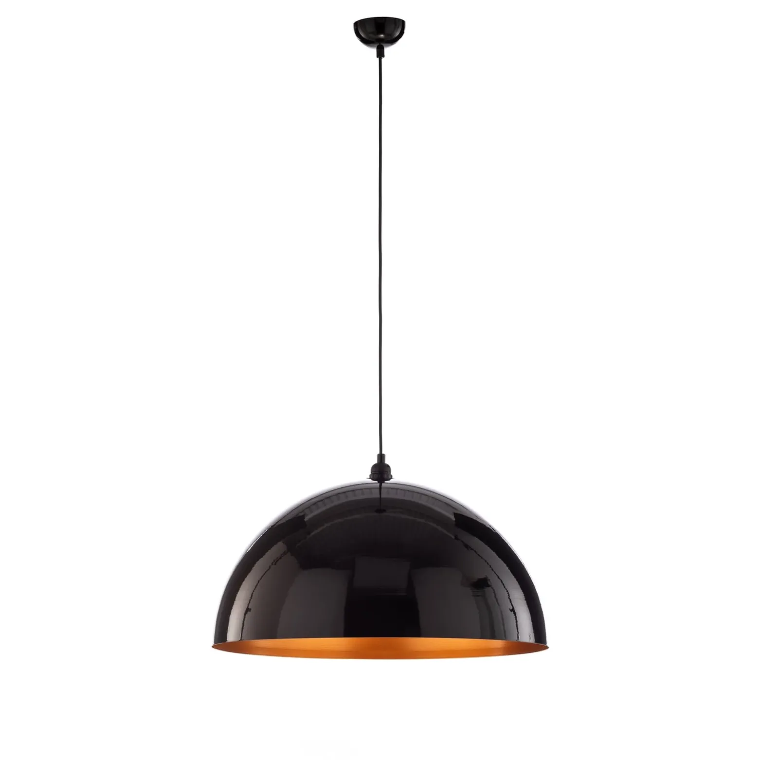 Hängeleuchte Berceste 237-S Ø60cm schwarz/gold