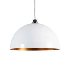 Hängeleuchte Berceste 232-S Ø40cm weiß/gold