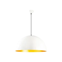 Hängeleuchte Berceste 236-S Ø60cm weiß/gold