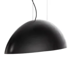 Hängeleuchte Canoe V, schwarz/gold