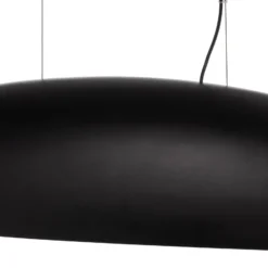 Hängeleuchte Canoe V, schwarz/gold