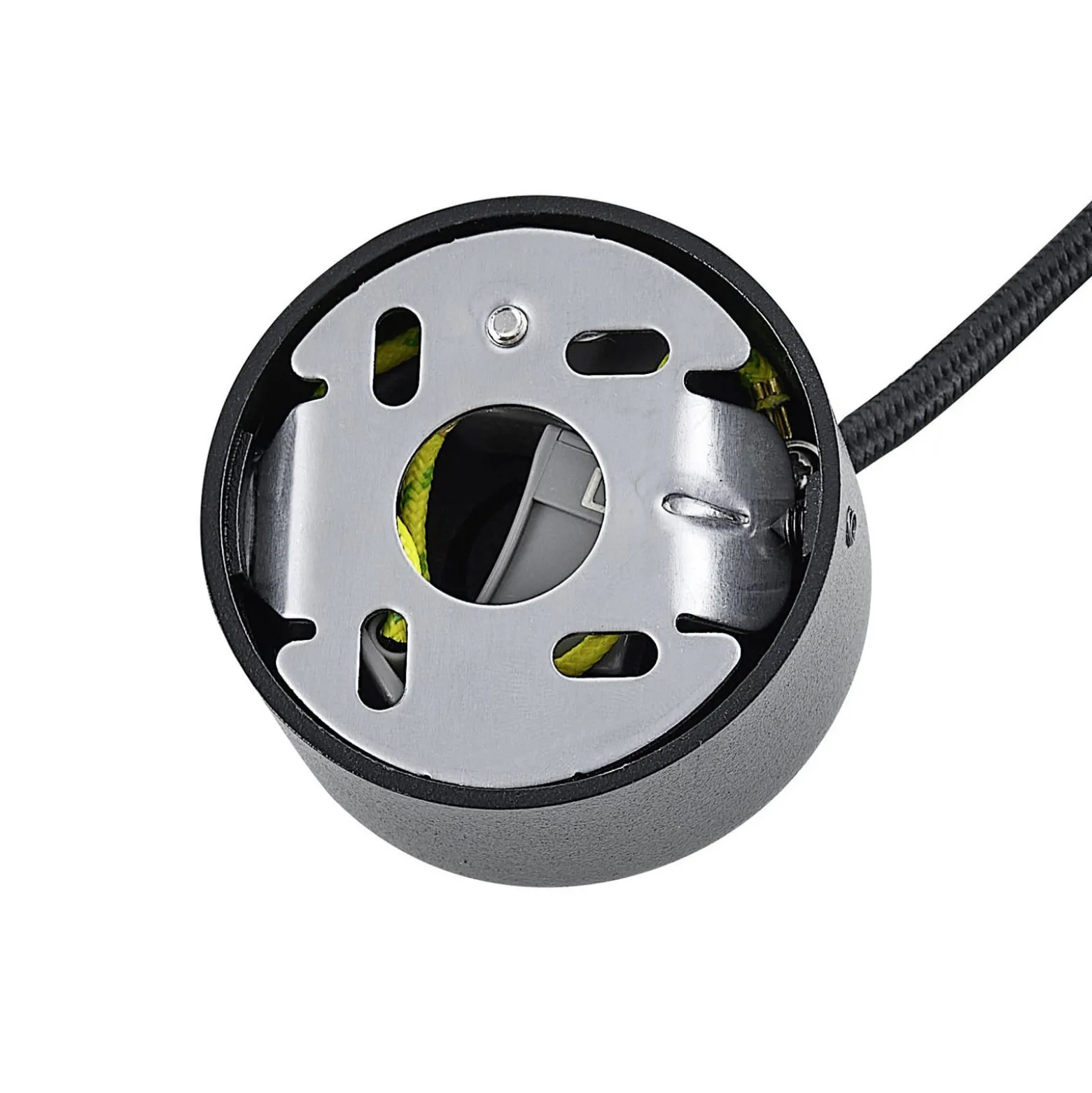 Hängeleuchte CAN, schwarz, Höhe 15 cm, Ø 6 cm, Metall, GU10