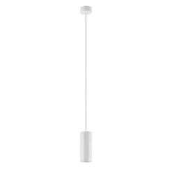Hängeleuchte CAN, weiß, Höhe 15 cm, Ø 6 cm, Metall, GU10