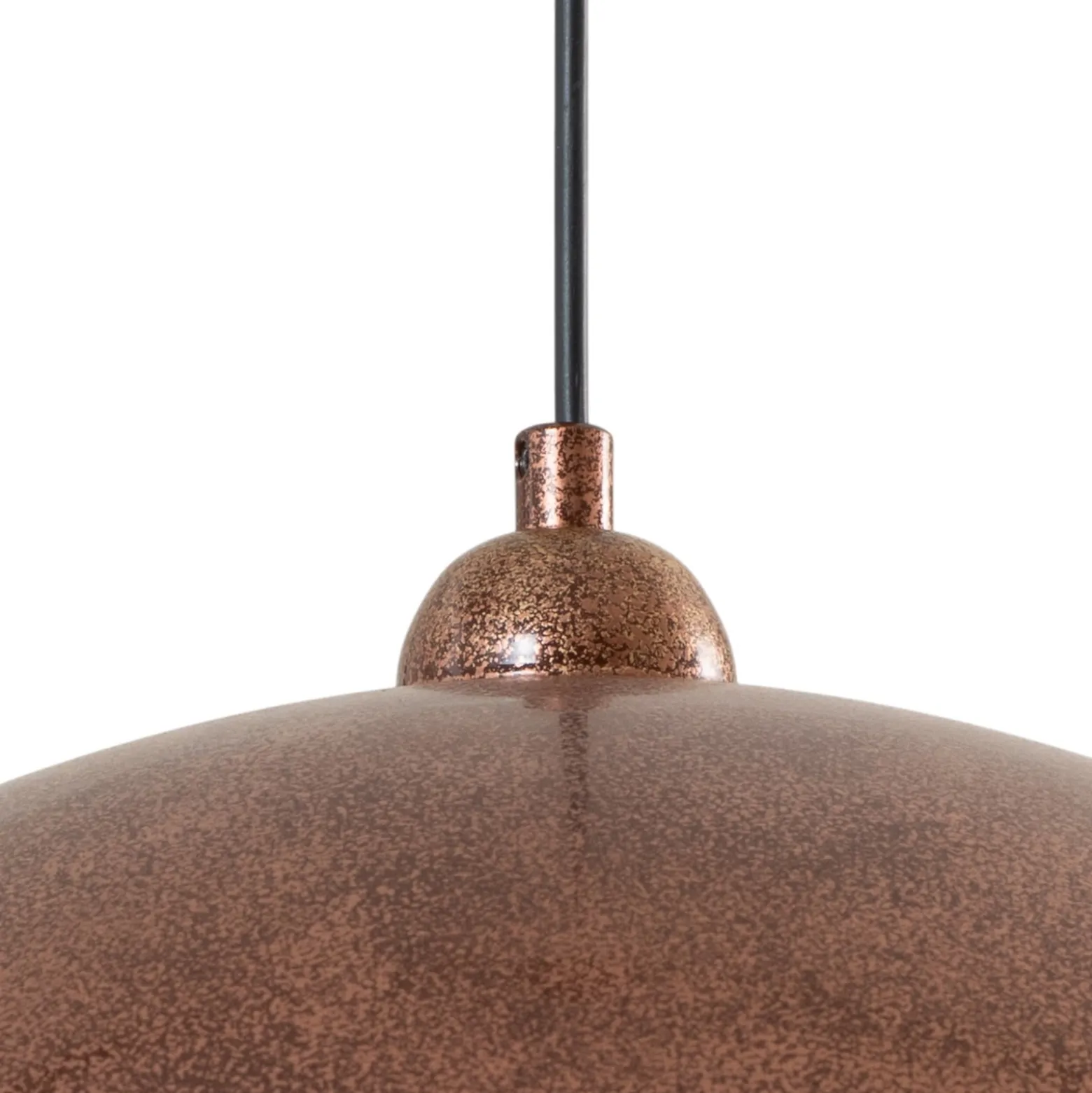 Hängeleuchte Casimir, kupfer brüniert, Ø 50 cm, Metall, E27