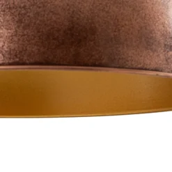 Hängeleuchte Casimir, kupfer brüniert, Ø 50 cm, Metall, E27