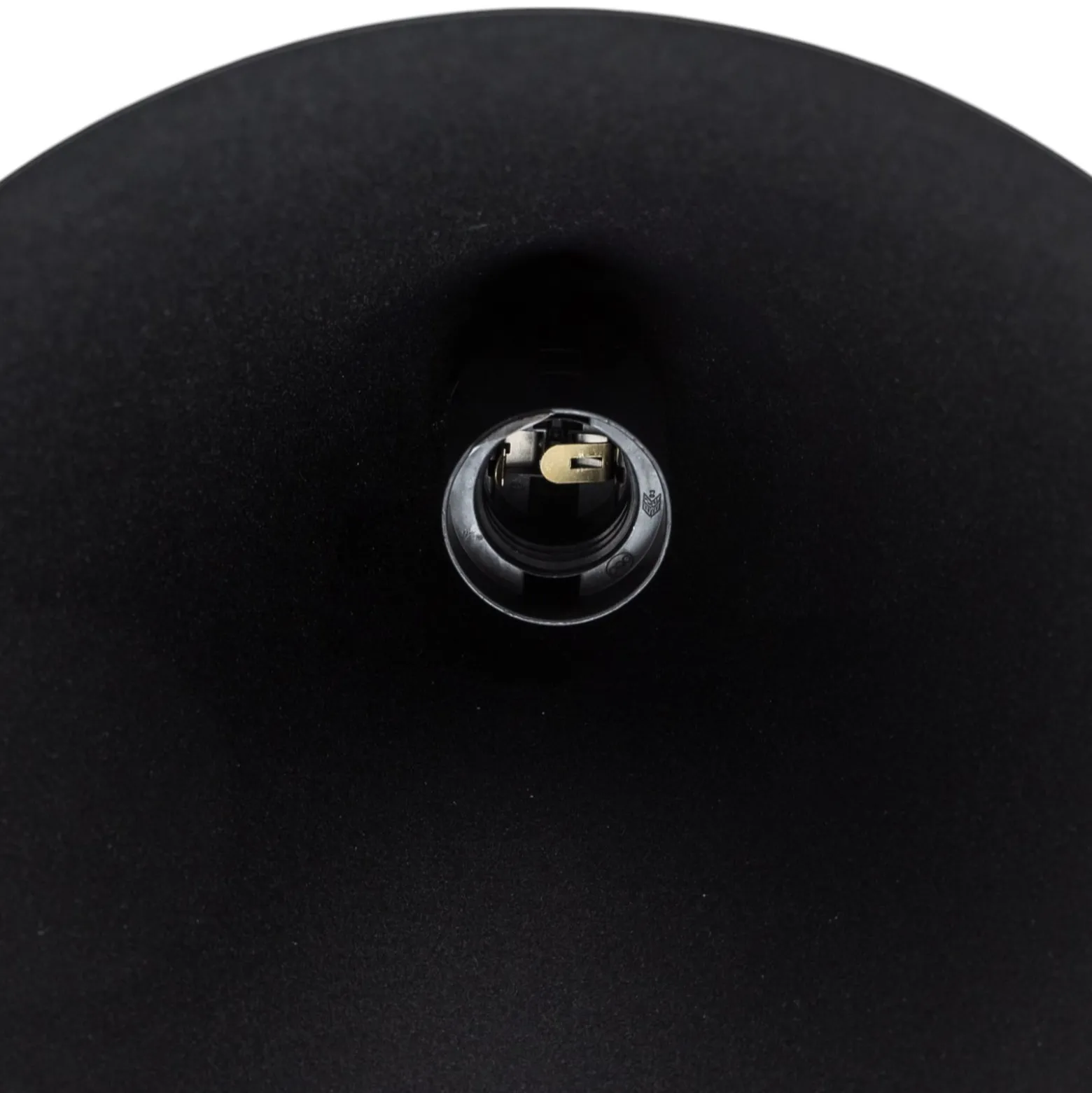 Hängeleuchte Cono, einflammig, Ø 27 cm, schwarz