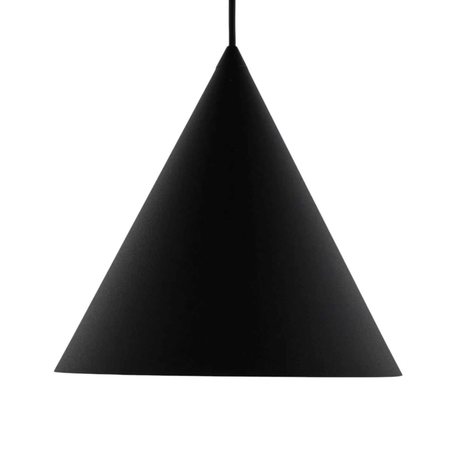 Hängeleuchte Cono, einflammig, Ø 27 cm, schwarz