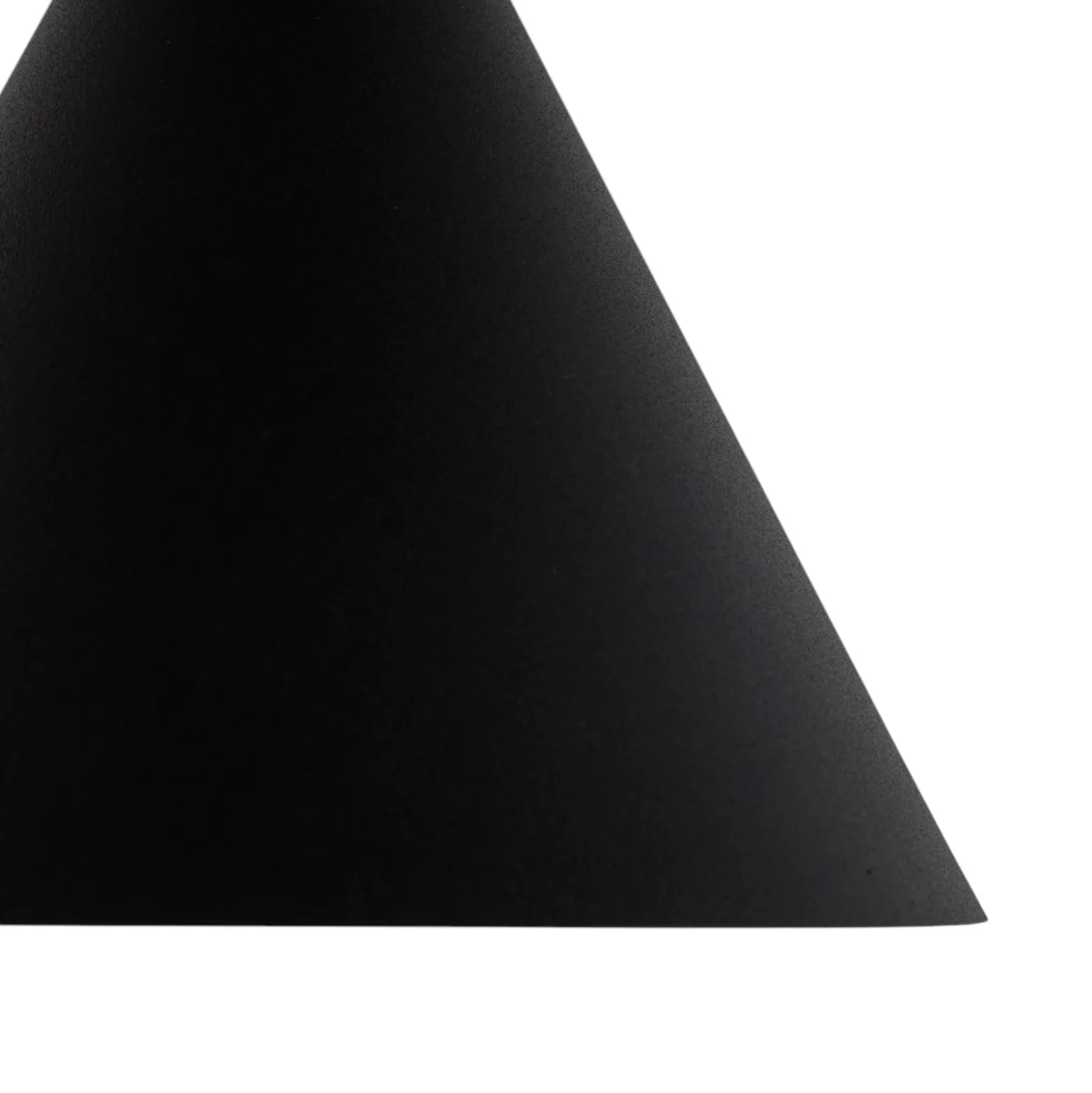 Hängeleuchte Cono, einflammig, Ø 27 cm, schwarz
