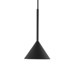 Hängeleuchte Cono Mini, 1-flammig, Ø 12 cm, schwarz GU10
