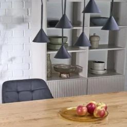 Hängeleuchte Cono Mini, 6-flammig, schwarz GU10