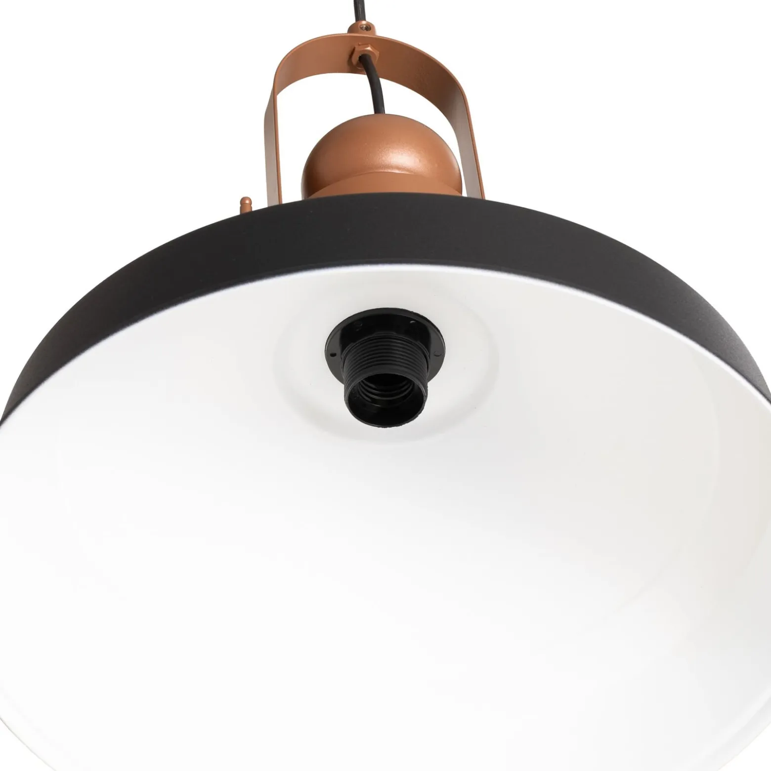 Hängeleuchte Craft, schwarz, Metall, Ø 41 cm, E27