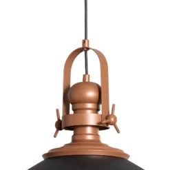 Hängeleuchte Craft, schwarz, Metall, Ø 41 cm, E27