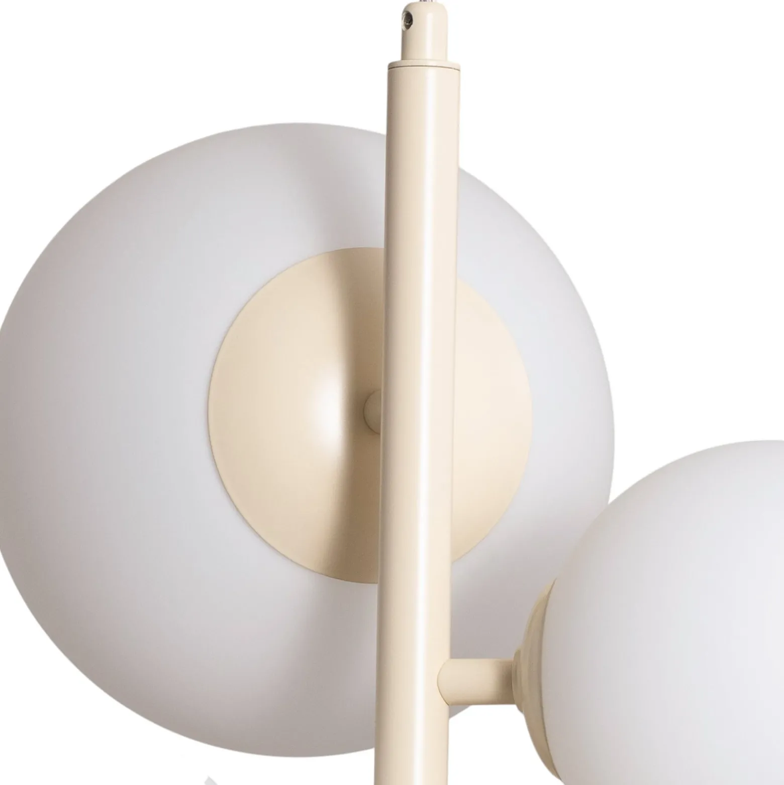 Hängeleuchte Dione, opal/creme, 4-flammig