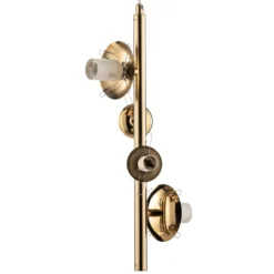 Hängeleuchte Dione, vierflammig, gold